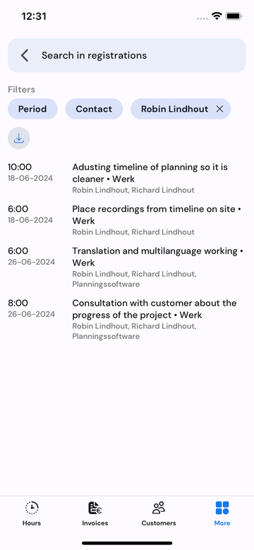 Disabling programs in the timeline so they are not shown
